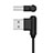 Type-C Charger USB Data Cable Charging Cord Android Universal T19 for Apple iPad Pro 12.9 (2022) Black