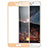 Ultra Clear Full Screen Protector Tempered Glass F02 for Samsung Galaxy C7 Pro C7010 Gold