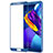 Ultra Clear Full Screen Protector Tempered Glass F04 for Huawei Honor V10 Blue