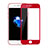 Ultra Clear Full Screen Protector Tempered Glass F19 for Apple iPhone 8 Plus Red