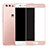 Ultra Clear Full Screen Protector Tempered Glass for Huawei P10 Pink