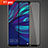 Ultra Clear Full Screen Protector Tempered Glass for Huawei Y7 Pro (2019) Black