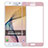 Ultra Clear Full Screen Protector Tempered Glass for Samsung Galaxy On7 (2016) G6100 Pink