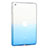 Ultra Slim Transparent Gel Gradient Soft Case for Apple iPad Mini 3 Blue