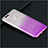 Ultra Slim Transparent Gel Gradient Soft Case for Huawei Honor V10 Purple