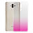 Ultra Slim Transparent Gel Gradient Soft Case for Huawei Mate 9 Pink