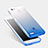 Ultra Slim Transparent Gel Gradient Soft Case Q01 for Huawei P8 Lite Smart Blue