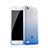 Ultra Slim Transparent Gel Gradient Soft Case Q01 for Huawei P8 Lite Smart Blue
