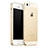 Ultra Slim Transparent Gel Soft Case for Apple iPhone 5S Gold