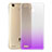 Ultra Slim Transparent Gradient Soft Case for Huawei Enjoy 5S Purple