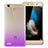 Ultra Slim Transparent Gradient Soft Case for Huawei P8 Lite Smart Purple