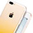 Ultra Slim Transparent Gradient Soft Case G01 for Apple iPhone 8 Plus Yellow