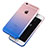 Ultra Slim Transparent Gradient Soft Case Z01 for Apple iPhone 6S Blue