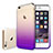 Ultra Slim Transparent Gradient Soft Case Z01 for Apple iPhone 6S Purple