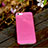 Ultra Slim Transparent Matte Finish Cover for Apple iPhone 5 Hot Pink