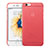 Ultra Slim Transparent Plastic Cover for Apple iPhone 6 Plus Red