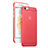 Ultra Slim Transparent Plastic Cover for Apple iPhone 6 Red