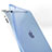 Ultra Slim Transparent TPU Soft Case for Apple iPad 2 Sky Blue