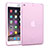 Ultra Slim Transparent TPU Soft Case for Apple iPad Mini 2 Pink