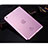 Ultra Slim Transparent TPU Soft Case for Apple iPad Mini 3 Pink