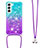 Ultra-thin Silicone Gel Gradient Soft Case Cover Y01B for Samsung Galaxy S21 5G