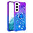 Ultra-thin Silicone Gel Gradient Soft Case Cover Y04B for Samsung Galaxy S21 FE 5G