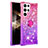 Ultra-thin Silicone Gel Gradient Soft Case Cover Y04B for Samsung Galaxy S24 Ultra 5G Purple