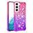 Ultra-thin Silicone Gel Gradient Soft Case Cover Y05B for Samsung Galaxy S21 FE 5G