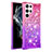 Ultra-thin Silicone Gel Gradient Soft Case Cover Y05B for Samsung Galaxy S23 Ultra 5G Purple