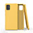 Ultra-thin Silicone Gel Soft Case 360 Degrees Cover C01 for Samsung Galaxy A51 5G Yellow