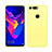 Ultra-thin Silicone Gel Soft Case 360 Degrees Cover C04 for Huawei Honor V20 Yellow