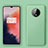 Ultra-thin Silicone Gel Soft Case 360 Degrees Cover C04 for OnePlus 7T Green