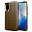 Ultra-thin Silicone Gel Soft Case 360 Degrees Cover C04 for Samsung Galaxy S20 Plus Brown