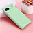 Ultra-thin Silicone Gel Soft Case 360 Degrees Cover for Google Pixel 7a 5G Green