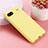 Ultra-thin Silicone Gel Soft Case 360 Degrees Cover for Google Pixel 7a 5G Yellow