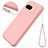 Ultra-thin Silicone Gel Soft Case 360 Degrees Cover for Google Pixel 8a 5G Pink