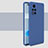 Ultra-thin Silicone Gel Soft Case 360 Degrees Cover for Huawei Honor V40 5G Blue