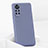 Ultra-thin Silicone Gel Soft Case 360 Degrees Cover for Huawei Nova 8 5G Lavender Gray