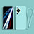 Ultra-thin Silicone Gel Soft Case 360 Degrees Cover for Huawei P60 Art Mint Blue