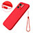 Ultra-thin Silicone Gel Soft Case 360 Degrees Cover for Motorola Moto Edge (2023) 5G Red