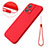 Ultra-thin Silicone Gel Soft Case 360 Degrees Cover for Motorola Moto Edge 40 Neo 5G Red