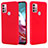 Ultra-thin Silicone Gel Soft Case 360 Degrees Cover for Motorola Moto G10 Power Red