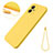 Ultra-thin Silicone Gel Soft Case 360 Degrees Cover for Motorola Moto G54 5G Yellow