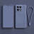 Ultra-thin Silicone Gel Soft Case 360 Degrees Cover for OnePlus 10T 5G Lavender Gray