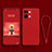 Ultra-thin Silicone Gel Soft Case 360 Degrees Cover for OnePlus Ace 2V 5G Red