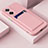 Ultra-thin Silicone Gel Soft Case 360 Degrees Cover for OnePlus Nord N20 SE Pink