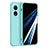 Ultra-thin Silicone Gel Soft Case 360 Degrees Cover for Oppo A18 Cyan