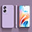 Ultra-thin Silicone Gel Soft Case 360 Degrees Cover for Oppo A2 5G Clove Purple