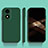 Ultra-thin Silicone Gel Soft Case 360 Degrees Cover for Oppo A2x 5G Midnight Green