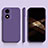 Ultra-thin Silicone Gel Soft Case 360 Degrees Cover for Oppo A2x 5G Purple